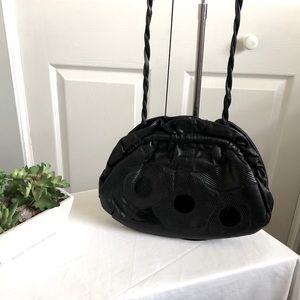 Vintage Leather Patchwork Handbag